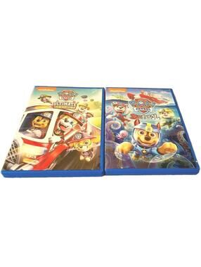 Lot of 2 PAW PATROL Blu Ray * Ultimate Rescue & Sea Patrol 2 Disc Set